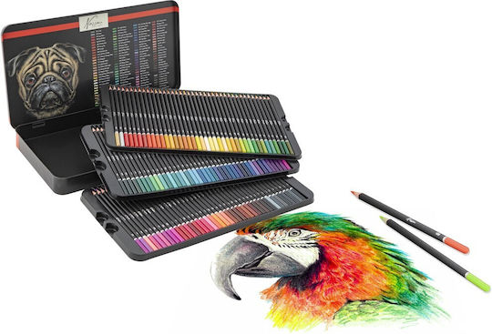 Nassau Fine Art Farbstift-Set 120Stück Packung von 1 Verpackungen