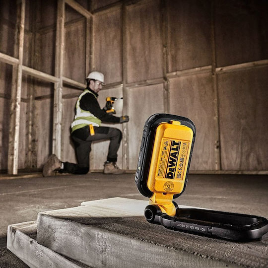 Dewalt Φακός Συνεργείου Επαναφορτιζόμενος LED IP45 με Φωτεινότητα έως 1000lm