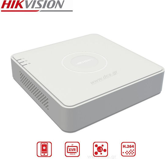 Hikvision Записващо устройство DVR 8 Канала с Резолюция Full HD DS-7108HGHI-M1(C)