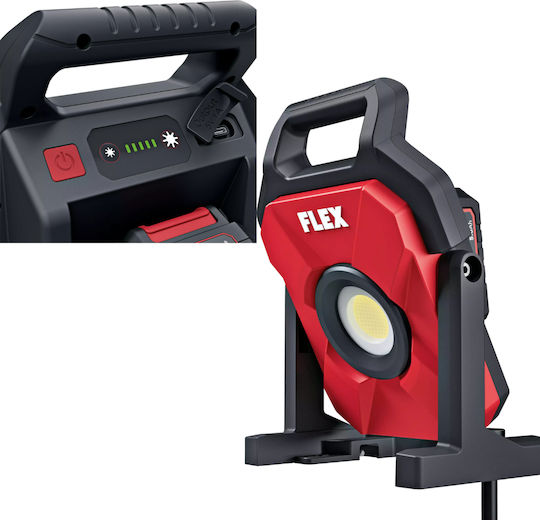 Flex Proiector de lucru Baterie LED IP65 cu luminozitate până la 10lm