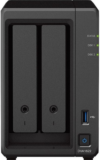 Synology DVA1622 Καταγραφικό NVR WiFi