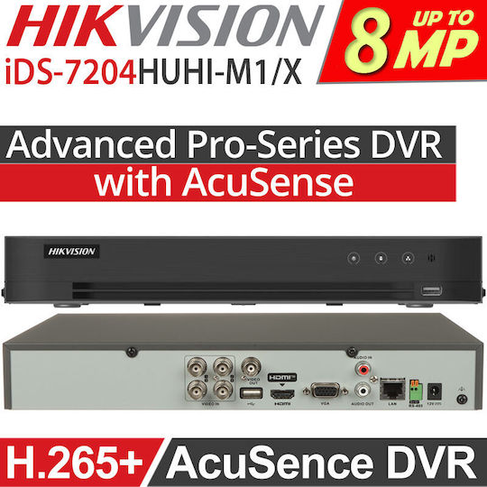 Hikvision DVR iDS-7204HUHI-M1/X