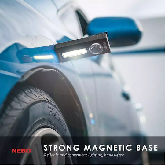 Nebo Battery Workshop Light LED Dual Function with Brightness up to 300lm Tino