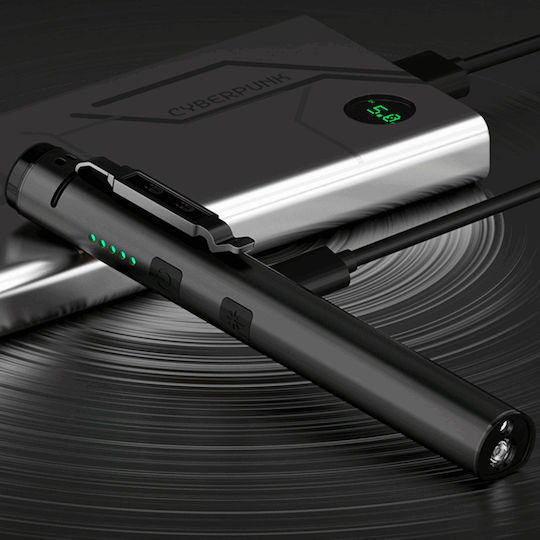 Ledholics Φακός Συνεργείου Επαναφορτιζόμενος LEDUV IP55 με Φωτεινότητα έως 160lm