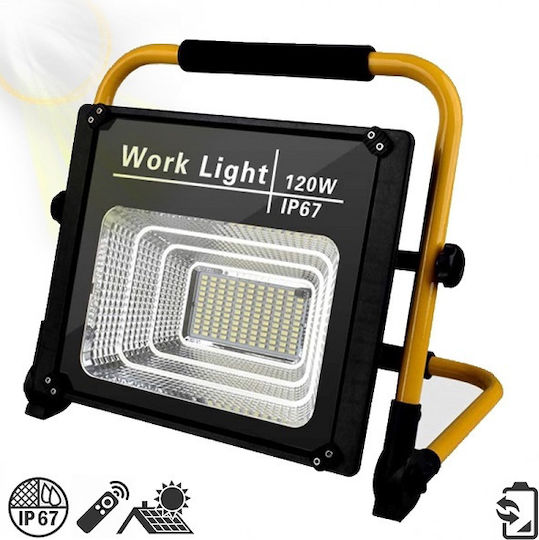 Proiector de lucru Solar LED IP67 cu luminozitate până la 1000lm