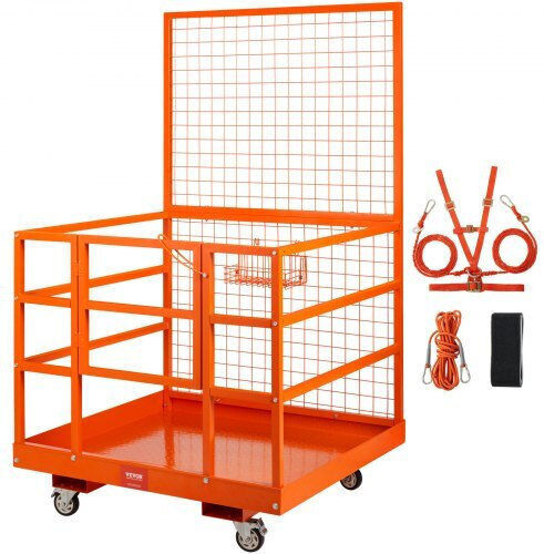 Platformă de Ridicare pentru Motostivuitor Vevor Max 635 Kg 4 Roți Oțel