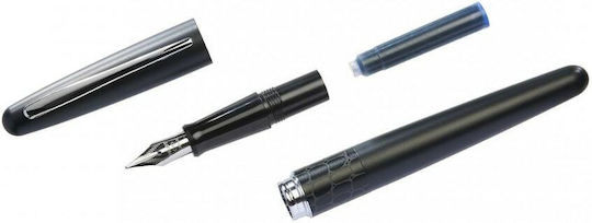 Pilot Πένα Γραφής Medium 0.58mm Μαύρη από Ορείχαλκο με Μαύρο Μελάνι