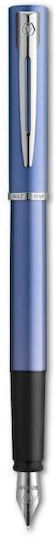 Waterman Graduate Allure Writing Pen Fine Blue made of Brass