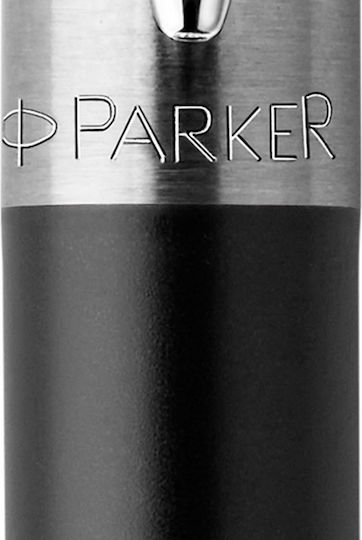 Parker Πένα Γραφής Medium 0.5mm Μαύρη από Ατσάλι