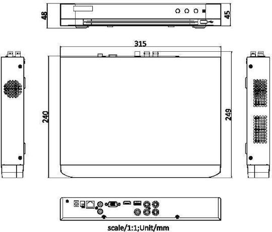 Hikvision DVR DVR iDS-7204HQHI-M1