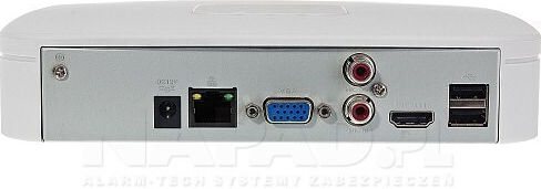 Dahua Lite 1u White Καταγραφικό NVR 4 Καναλιών με Ανάλυση Full HD