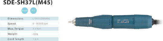 Saeyang Marathon SH37L Replacement Nail Wheel Blue With 40000 Rounds Per Minute