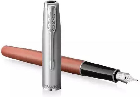 Parker Sonnet Essential Πένα Γραφής Fine Πορτοκαλί με Μπλε Μελάνι