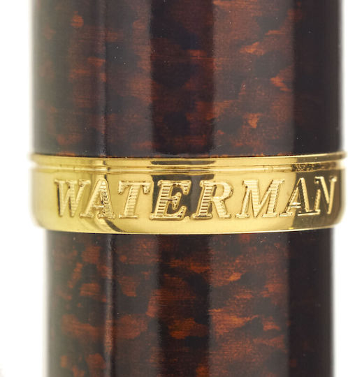 Waterman Carene Πένα Γραφής Fine Καφέ