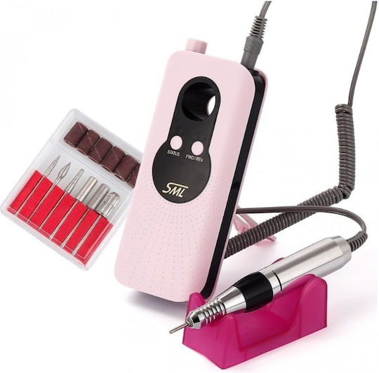 SML Nagelfräser Strom 30W Rosa mit 35000 Umdrehungen pro Minute