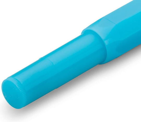 Kaweco Frosted Sport Writing Pen Medium Blue made of Plastic with Blue Ink Blueberry