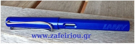 Lamy Safari 014 Fine Πένα Γραφής Fine Μπλε από Πλαστικό με Μπλε Μελάνι