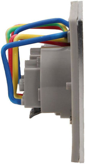 Orno Power Socket Gray 1pcs