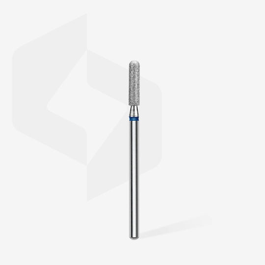 Staleks Nail Drill Diamond Cutter Bit with Barrel Head Blue