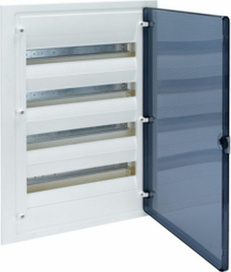 Hager Gοlf Walled 18-Elements Fuse Box with 4 Rows W460xH688xD72mm