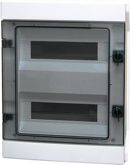 Elektro Plast Ηλεκτρολογικός Πίνακας Επιδαπέδιος, Στεγανός, 2 Σειρών, 12 Στοιχείων