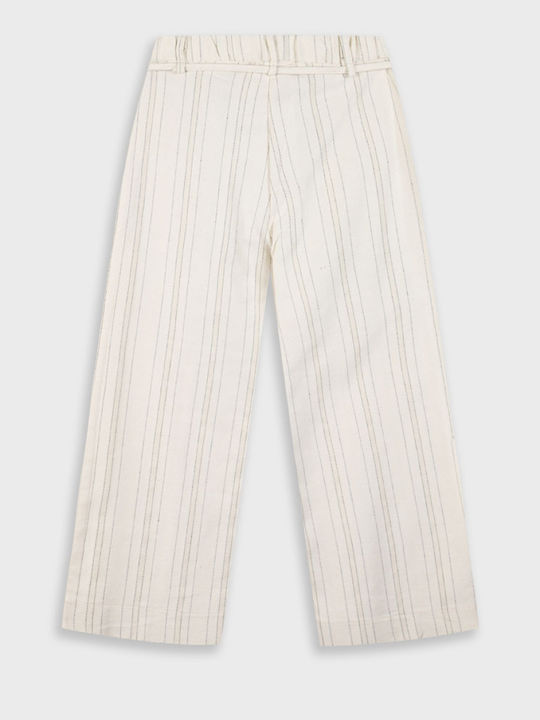 Energiers Kids' Fabric Palazzo Pants cream