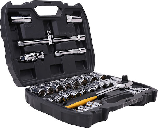 Deli Set Ratchet 1\2" 32pcs