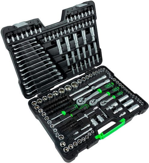 JBM Set Ratchet 1\2" & 1\4" & 3\8" 216pcs