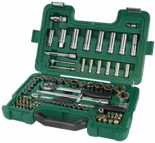 Sata Ratschen- & Steckschlüssel-Sets 1\4" & 1\2" 88Stück