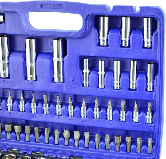 Geko Set Ratchet 1\2" & 1\4" 94pcs