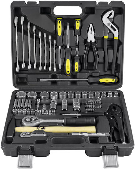 JBM Set Ratchet 1\2" & 1\4" 72pcs