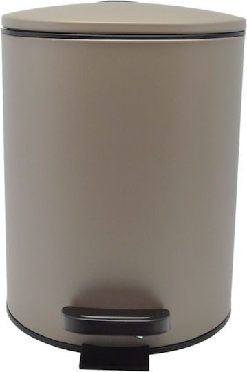 Ankor Inox Σετ Πιγκάλ και Καλαθάκι Μπάνιου Soft Close 5lt Καφέ Ankor Inox Σετ Πιγκάλ και Καλαθάκι Μπάνιου Soft Close 5lt Καφέ