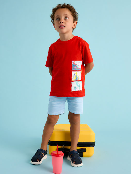 Παιδικό T-shirt Κόκκινο surf