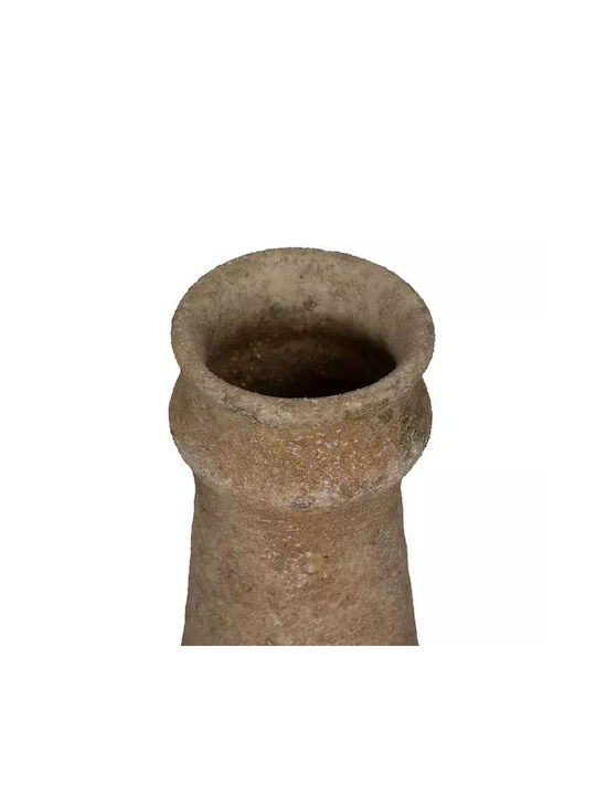Ixia Regal Διακοσμητικό Βάζο Κεραμικό Μπεζ Φ12.6xΥ42cm