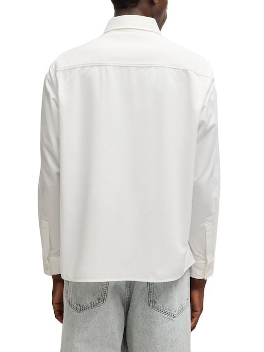 Hugo Ekynone Cotton Shirt White