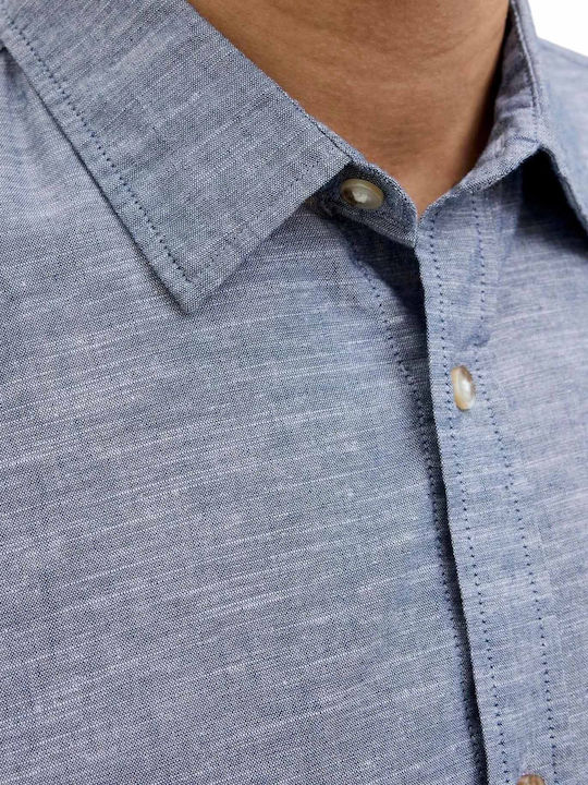 Μακρυμάνικo Πουκάμισο Faded Denim Blue