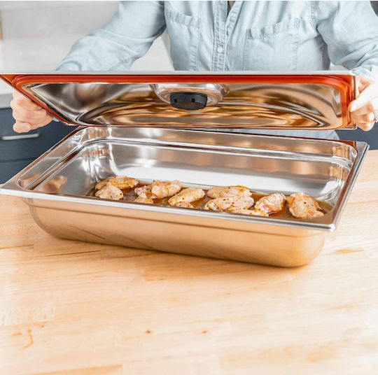 Aparat de Vidat Horeca pentru Conservarea Alimentelor 14.3 Litri Magic Vac Acp1115 Oțel Inoxidabil