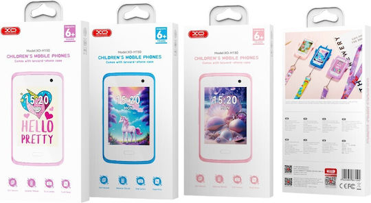 XO H150 Single SIM (32MB) White+Blue
