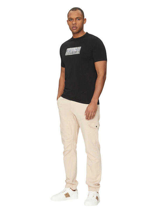 Trousers Cargo Elastic Beige