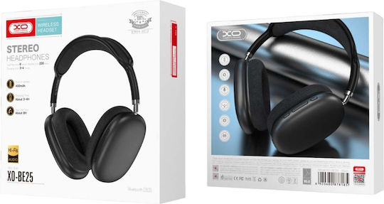 XO BE25 Fără fir Bluetooth Over Ear Căști cu 8 ore de Funcționare Negre