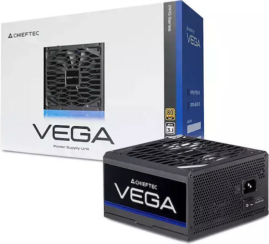 Chieftec VEGA Series 750W Black Computer Power Supply Full Modular 80 Plus Gold