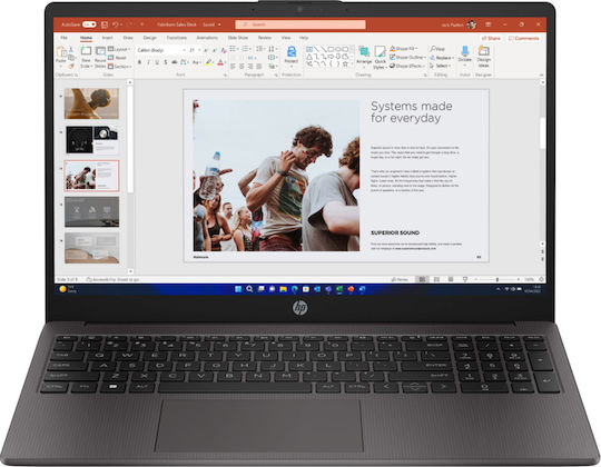 HP 250R G9 15.6" FHD (i5-1335U/16GB/512GB SSD/No OS) (International English Keyboard)