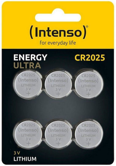 Intenso Energy Ultra Batterien Lithium für Uhren CR2025 3V 6Stück