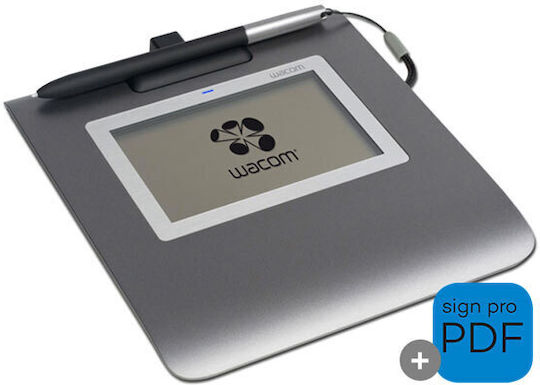 Wacom STU-430 Подписна плоча 4.5" Черен