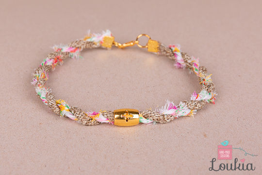 Loukia Multicolour Christening Charm Bracelet 50 Pieces