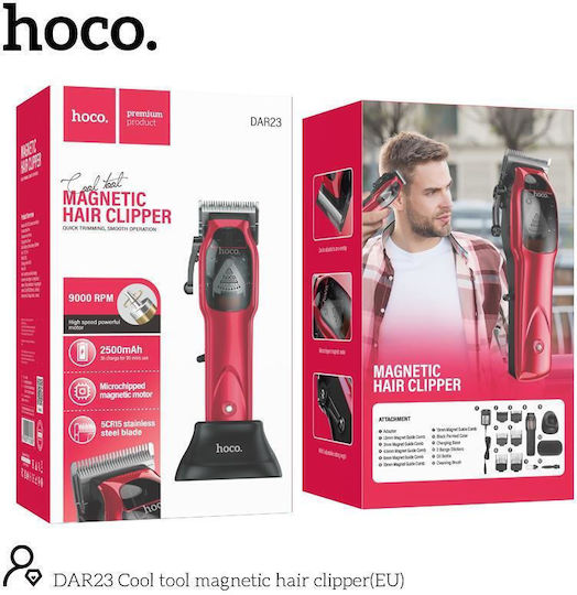 Hoco Hair Clipper Red DAR23