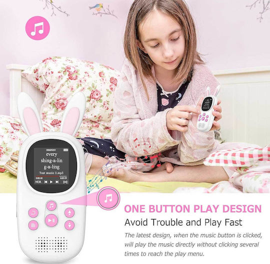Chenfec M5 MP3 Player (16GB) Ροζ