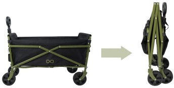 Сгъваема риболовна количка Delphin Moove 75 X 45 X 50 см