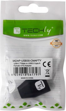 Techly Converter USB-C male to USB-A male 1pcs IADAP-USB30-CMAFTY