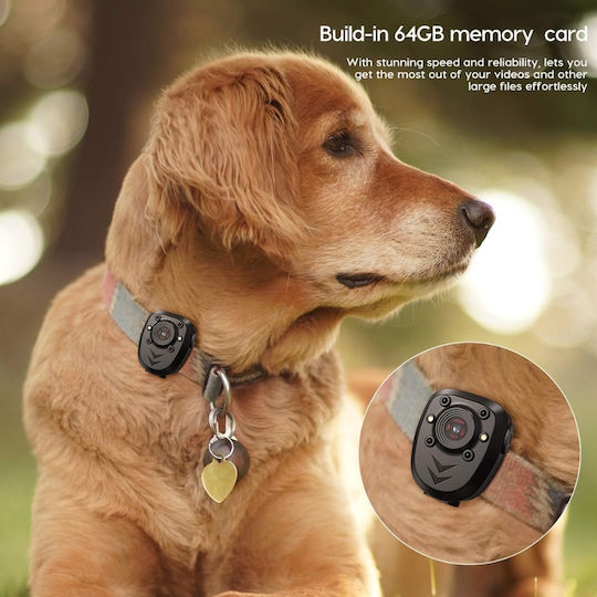 Portable Mini Body Camera 1080p Night Vision Infrared Recorder Police Security Home Outdoor